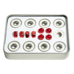 Baleros Ándale Swiss Tin Box Single Plata / Rojo