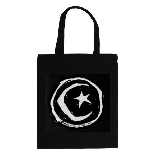 Bolsa de Mano Foundation Star and Moon Negra