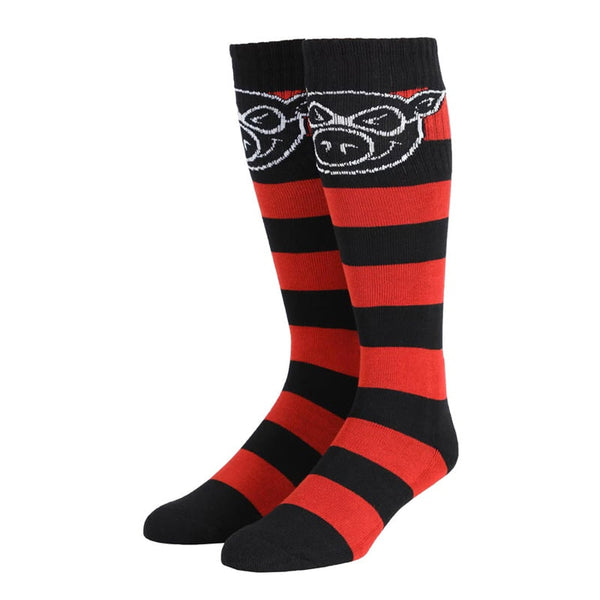 Calcetas Pig Head Stripes Tall