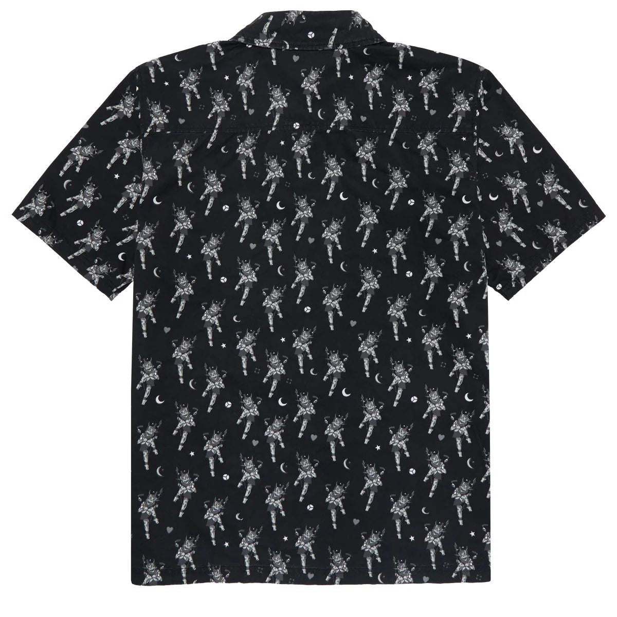Camisa Santa Cruz Salba Witch Doctor Work Top Negra