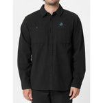 Camisa Santa Cruz Screaming Hand Utility Button Up Top Negra