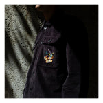 Camisa Santa Cruz Sommer Sparrow Corduroy Top Negra