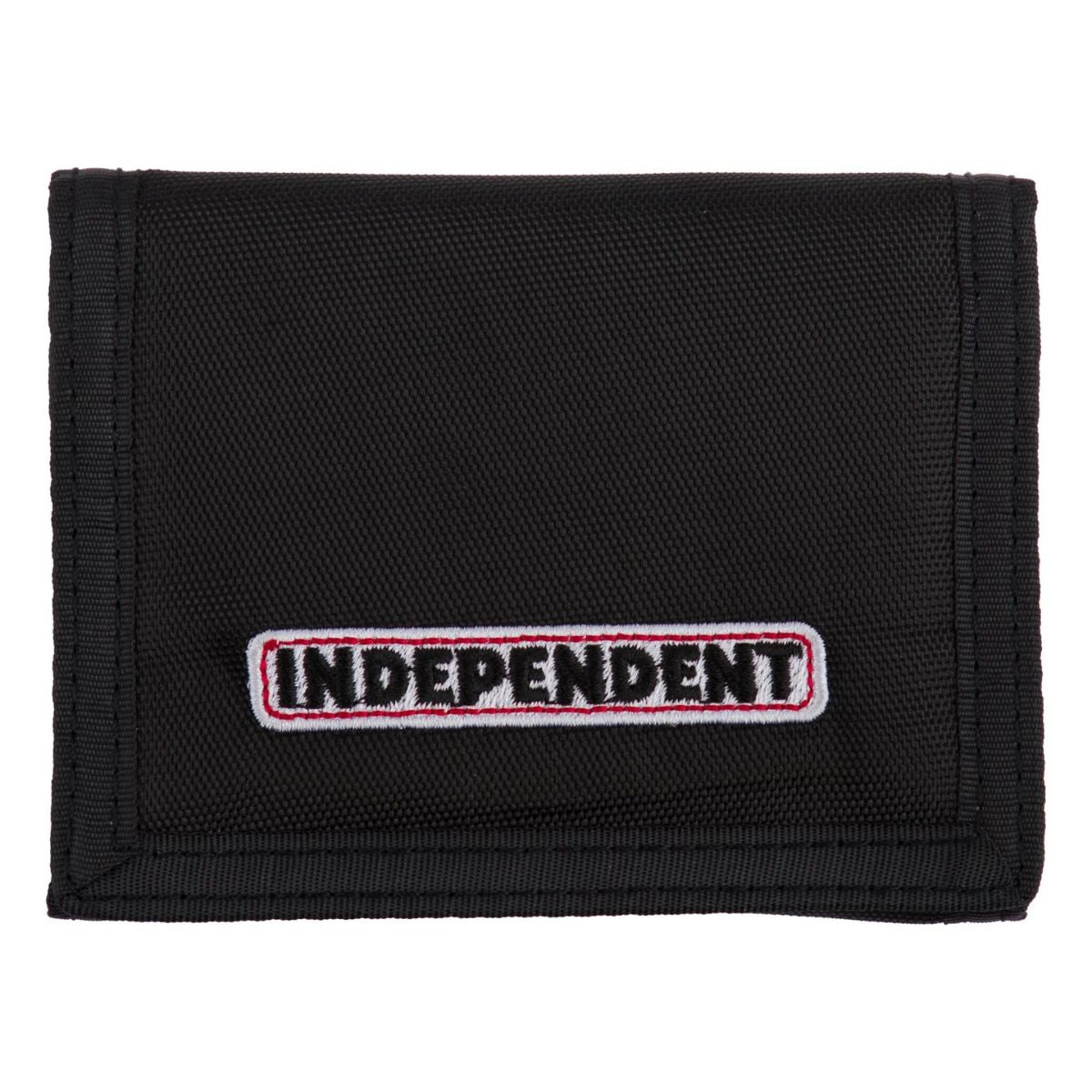Cartera Independent Velcro Bar Logo Negra