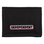 Cartera Independent Velcro Bar Logo Negra