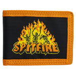 Cartera Spitfire Hellfire Bifold Negro / Naranja