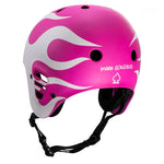 Casco Pro Tec Full Cut Certificado González Flame Rosa / Blanco