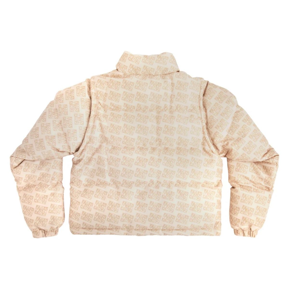 Chamarra Santa Cruz Checker Block Quilted Khaki