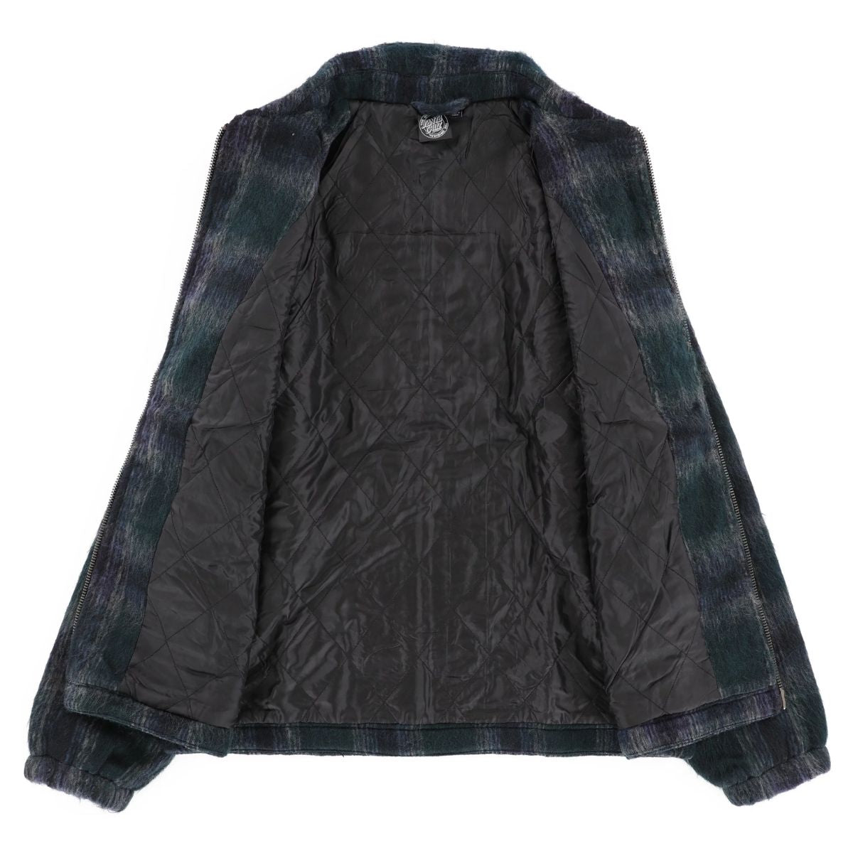 Chamarra Santa Cruz Hideout Zip Front Lined Azul / Gris