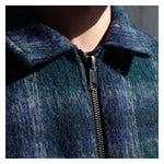 Chamarra Santa Cruz Hideout Zip Front Lined Azul / Gris
