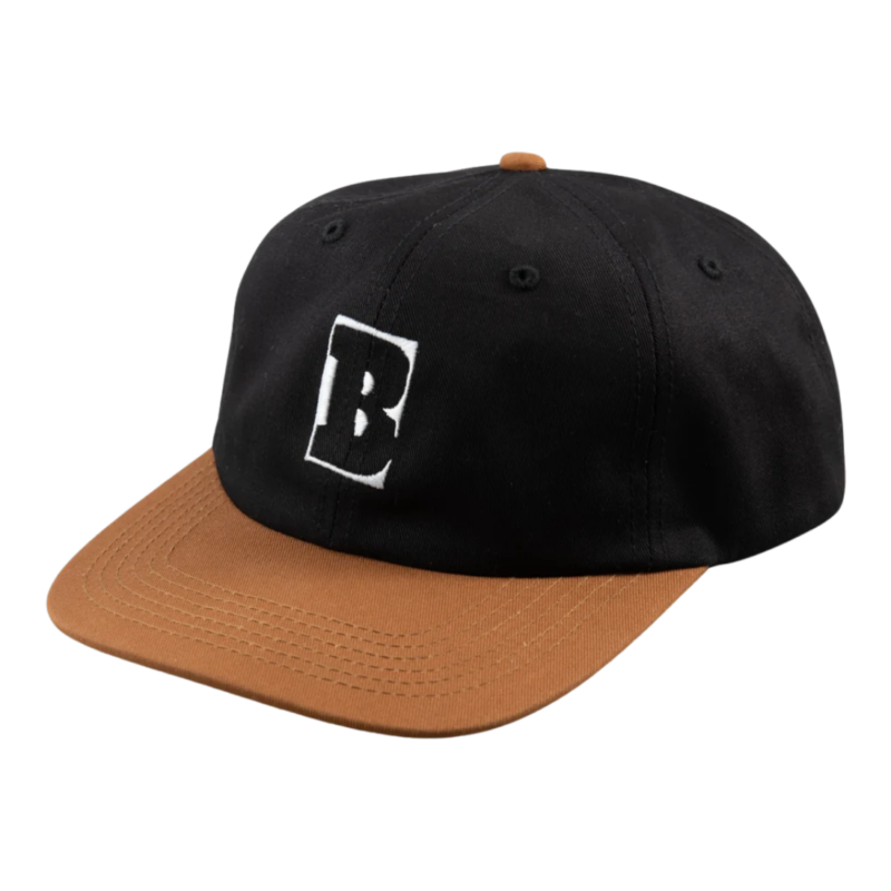 Gorra Baker Capital B Snapback Negro / Marrón
