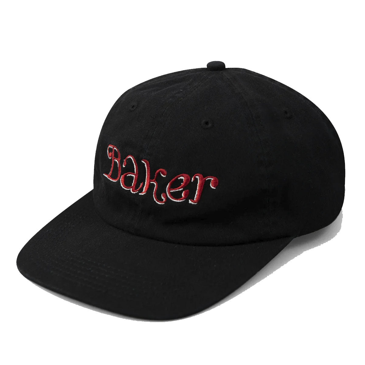 Gorra Baker Times New Negro / Rojo