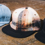 Gorra Krooked Adjustable Double Ok Script Fannel Strapback Café