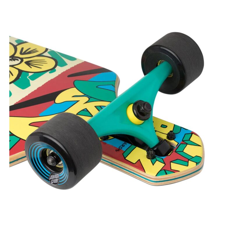 Longboard Santa Cruz Journey 9.0in x 36in Drop Thru Multicolor