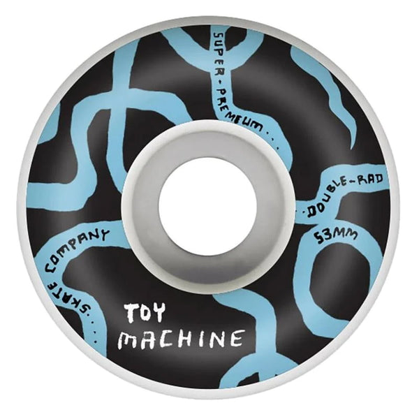 Ruedas Toy Machine Súper Premium 53 mm Blanco