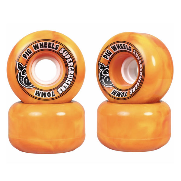 Ruedas Pig Super Cruiser 70 mm Naranja