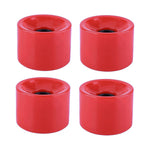 Ruedas Blank para Longboard 70 mm 78A Rojo