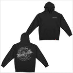 Sudadera Spitfire Hooded Batwing Classic Negro