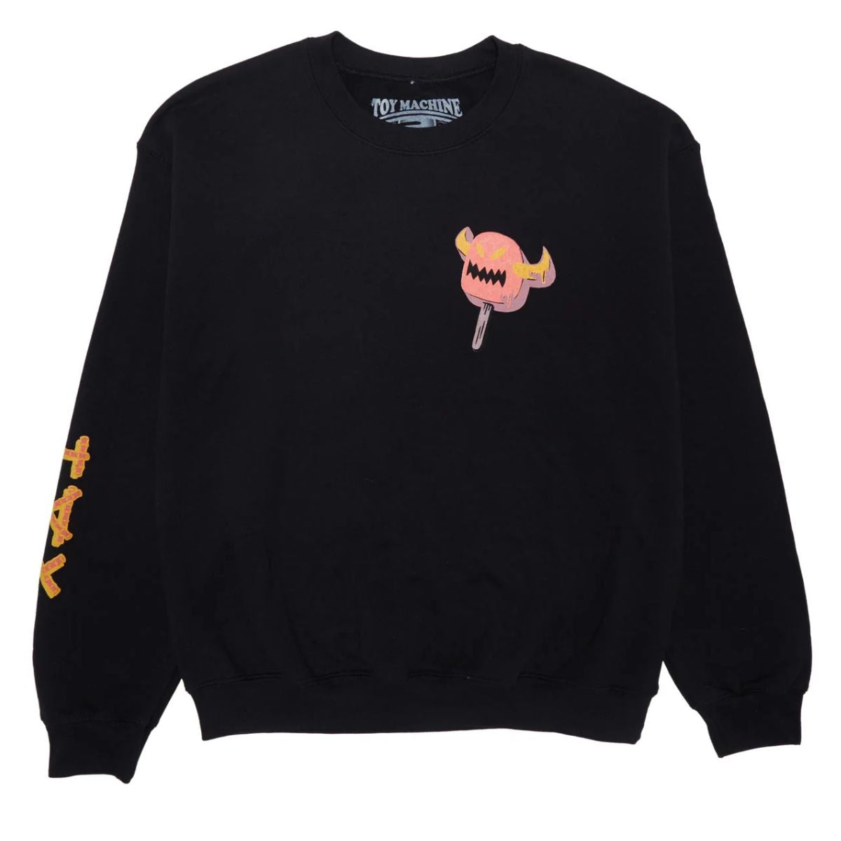Sudadera-Toy-Machine-Lost-and-Found-Crew-Negra