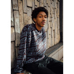 Sweater Santa Cruz Creep Repeat L/S Crew Top Black Currant