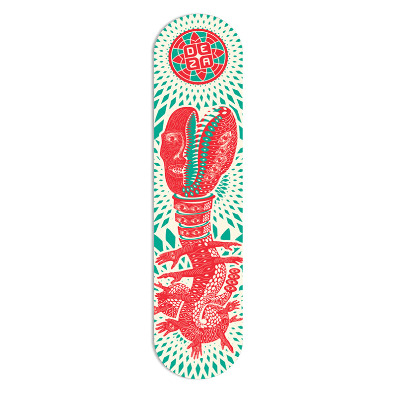 Tabla Deza Serie Nahuatl Kaan Rojo / Verde