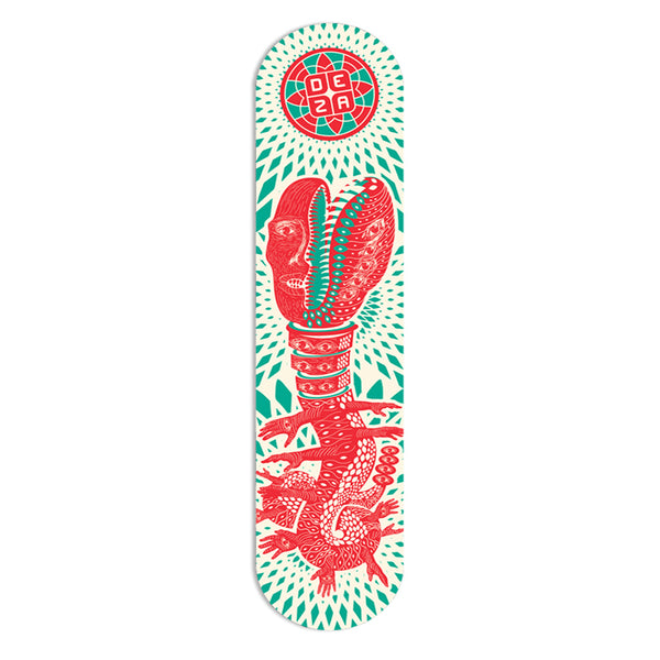 Tabla Deza Serie Nahuatl Kaan Rojo / Verde