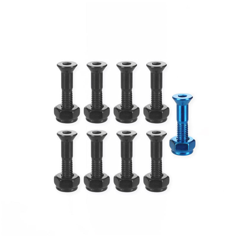 Tornillos Shake Junt Spanky 7/8″ Allen Plata Negro