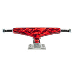 Trucks Tensor Aluminio Camo Rojo / Plata