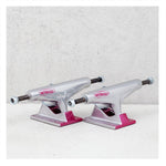 Trucks Tensor Aluminio Stencil Mirror Crimson Fade Plata / Rosa