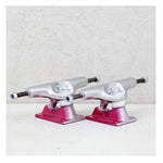 Trucks Tensor Aluminio Stencil Mirror Crimson Fade Plata / Rosa