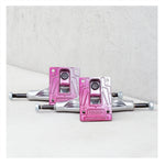 Trucks Tensor Aluminio Stencil Mirror Crimson Fade Plata / Rosa
