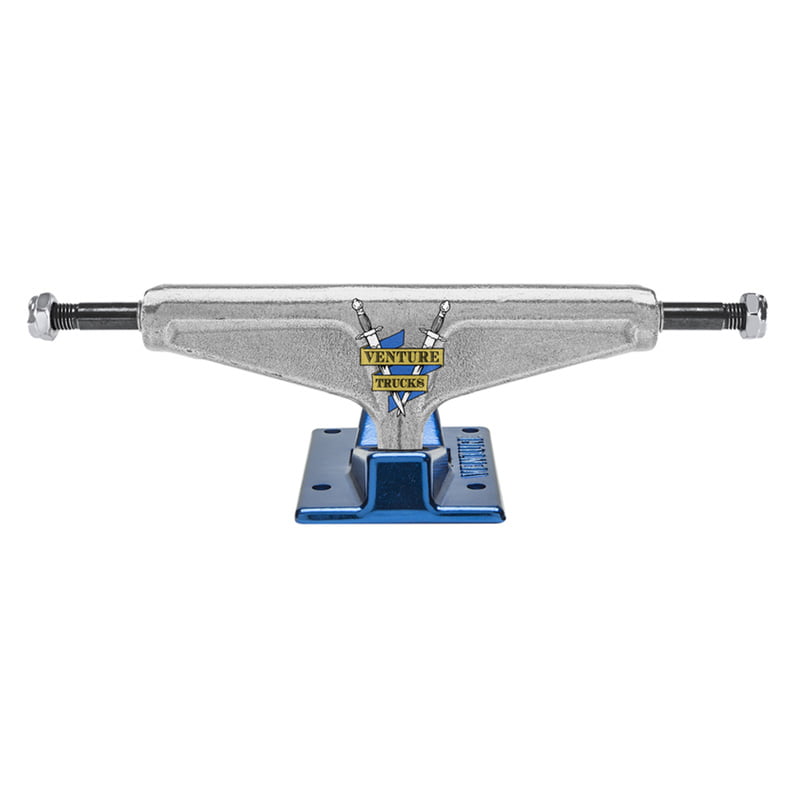 Trucks Venture V Lights Crest Plata / Azul 5.8